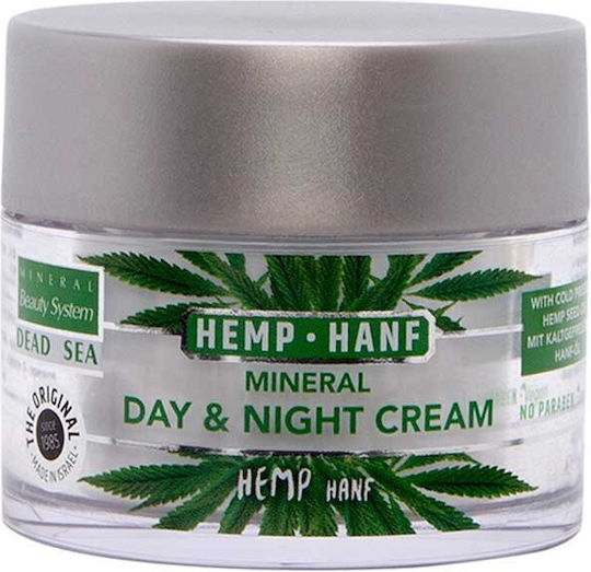 Mineral Beauty System Cremă Hidratantă de Față 24 Ore cu Canabis 50ml