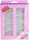 Trendy Manicure Removal Clothespins Various Colors Reusable Keeper 10pcs