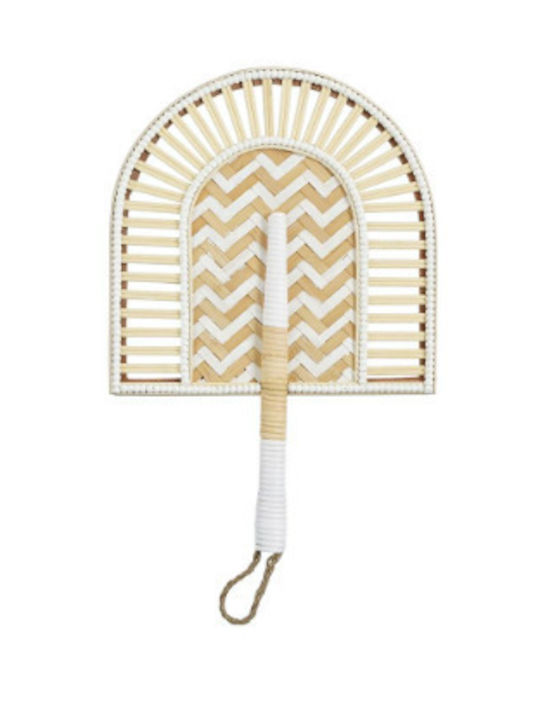 Atmosphera Decorațiune Evadale Evadale Lucrată Manual Albă Din Paie Material 45.5x30cm