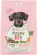 Happy Life 2.5kg Trockenfutter für erwachsene Hunde kleiner Rassen mit Lamm, Reis, Lachs, Fleisch und Gemüse
