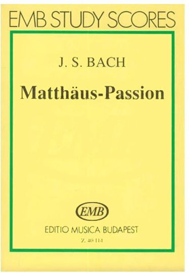 Bach J.s Matthaus Passion Bwv 244