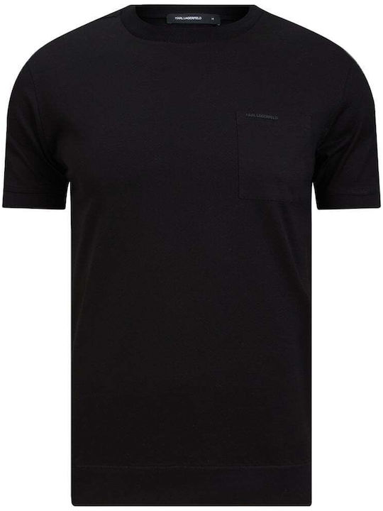 Karl Lagerfeld T-shirt Μαύρο