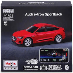 Maisto Die-cast Metal Rc Bluetooth Car Audi E-tron Sportback 1:41
