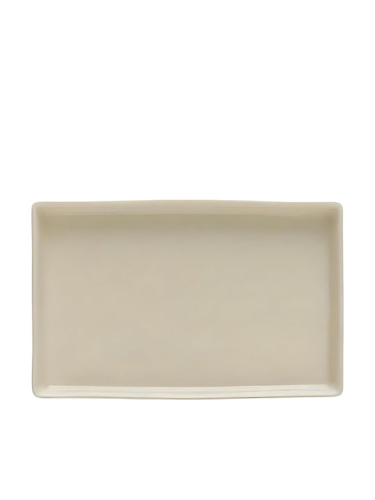 Costa Nova Serving Platter Rectangular Gray