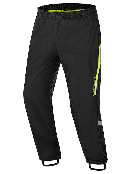 Shima Hydrodry 2.0 Male Motorcycle Rain Suit Pants Fluorescent Black