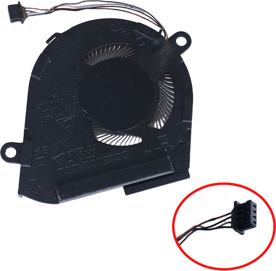 Laptop Fan Cpu Cooling Fan Dell Latitude 7300 Dc28000nddl Nd65c18 18g17 4pin Code 81481