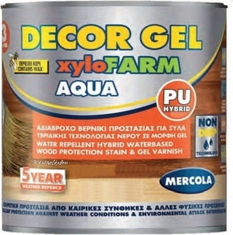 Minos Spray Βερνίκι Εμποτισμού Νερού Άχρωμο Σατινέ 2.5lt