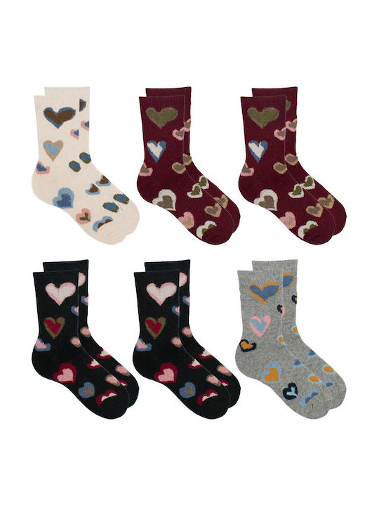 Bonito Damen Socken Multicolour 6Pack