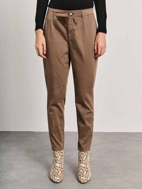 Staff Patrizia Women's Fabric Trousers Loose Fi...