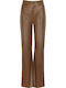 Amara Women's Fabric Trousers Camel