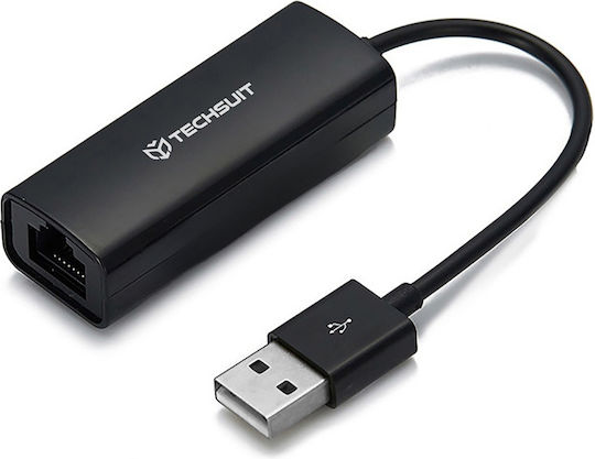 Adaptor Retea Usb La Lan 100mbps Usb-a Tata La Rj45 Skyddar Innovation Conexiune Stabilă Netlink Ac19 Set Sticker Negru