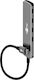 Goobay USB Хъб 4 Порта USB 3.2 с USB-C Сив