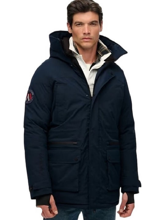 Superdry City Winter Jacket Parka Dark Navy