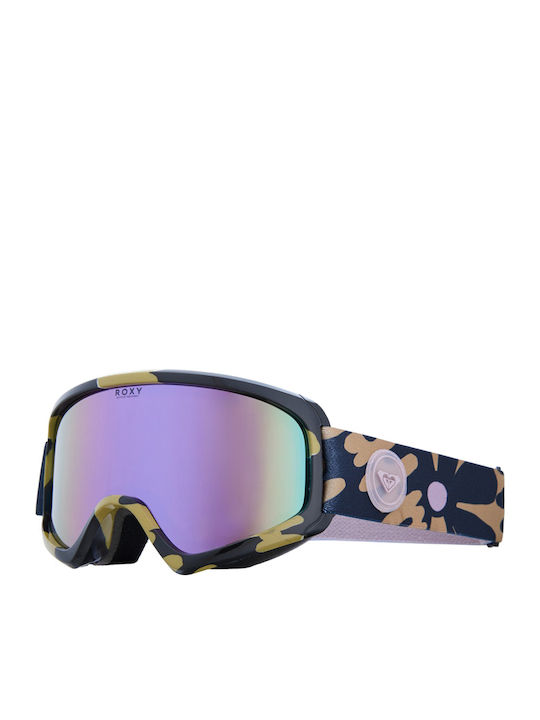 Roxy Moonride Ski & Snowboard Goggles Kids Purp...