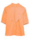 Women's Long Sleeve Shirt Orange
