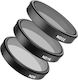 Telesin Cpl Nd Filter Set 8 16 32 Für DJI Action 5 Pro 4 3 S5-flt-06-tdj