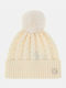 Beanie Beanie Knitted in White color