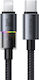 Mcdodo LED / Braided la Cablu Lightning 36W Negru 1.2m (CA-8190)
