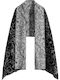 Women's Wool Scarf Black