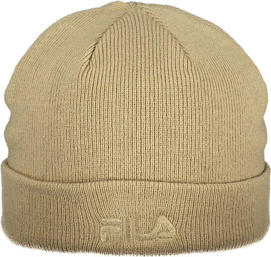Beanie Ανδρικός Σκούφος Πλεκτός σε Μπεζ χρώμα