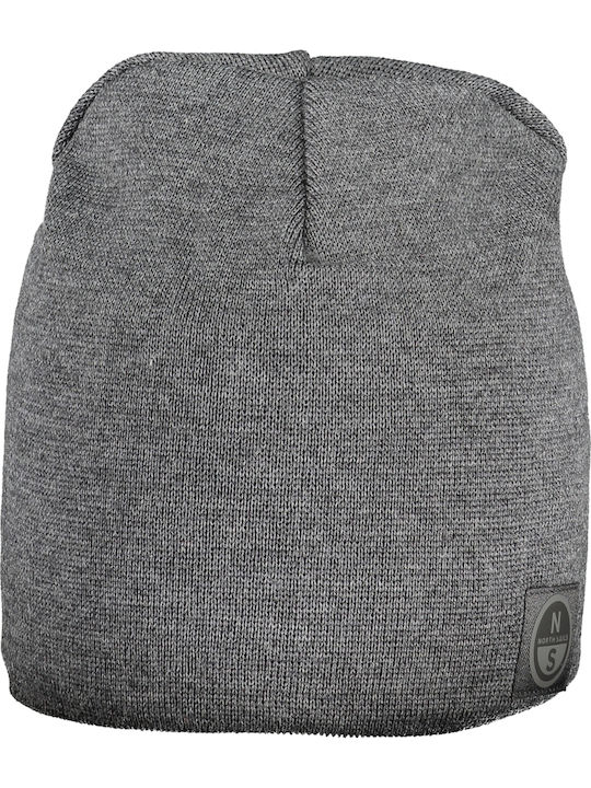 Beanie Männer Beanie Gestrickt in Gray Farbe