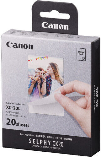 Canon Xc-20l Photo Paper for Printers Inkjet 20 Sheets