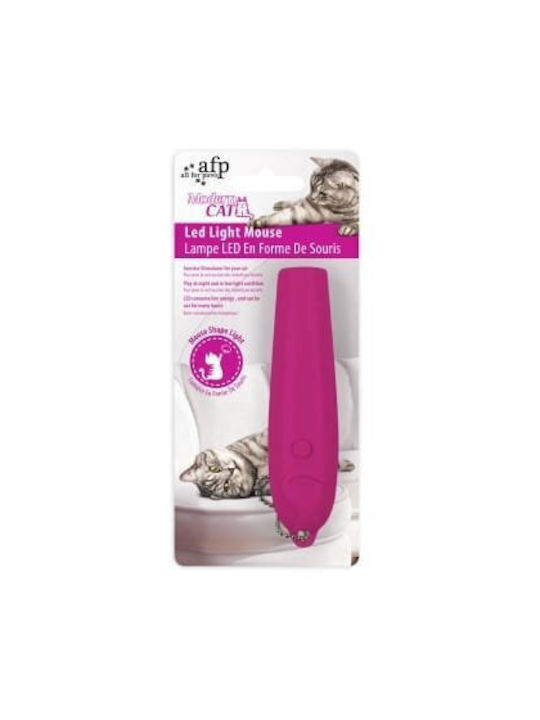 Afp Cat Toy Led Φωτακι Ποντικακι Φουξια