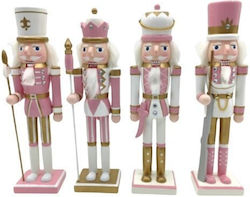 Dekorativer Soldat Weihnachts-Nussknacker Rose Gold