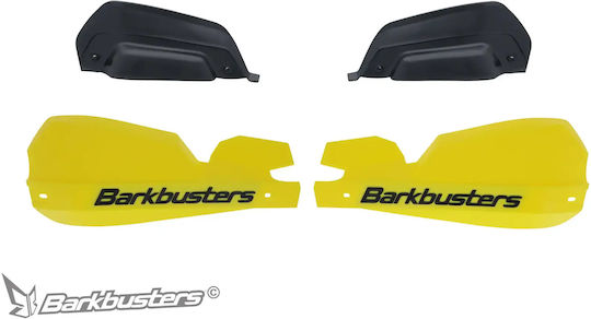 Barkbusters Motorcycle Protective Hand Guards in Yellow Colour