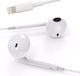 Pzx 1566 Căști Handsfree Microfon Tip In-ear Conectivitate Lightning Culoare Alb
