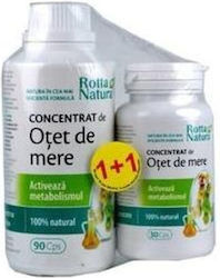 Concentrat De Oțet Din Cidru De Mere Metabolism Activ Rotta Natura 90+30 Capsule Gratuit Concentrat De Oțet Din Cidru De Mere Metabolism Activ Rotta Natura 90+30 Capsule Gratuit