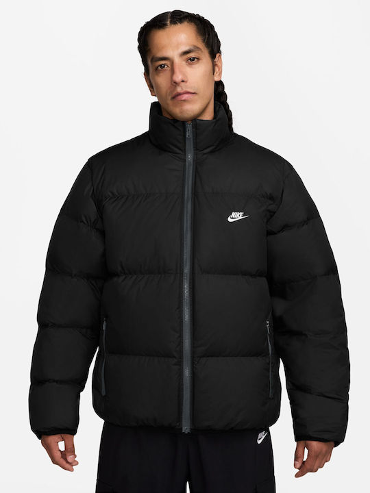 Sportswear Club Μπουφάν Μαύρο