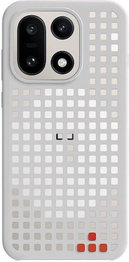OnePlus Hole-pattern Magnetic Cover Back Cover Tempered Glass Gray (OnePlus 15 5G)