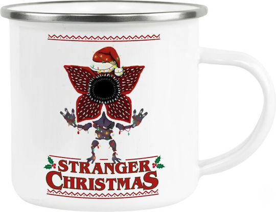 Koupakoupa Mug Metallic White 360ml