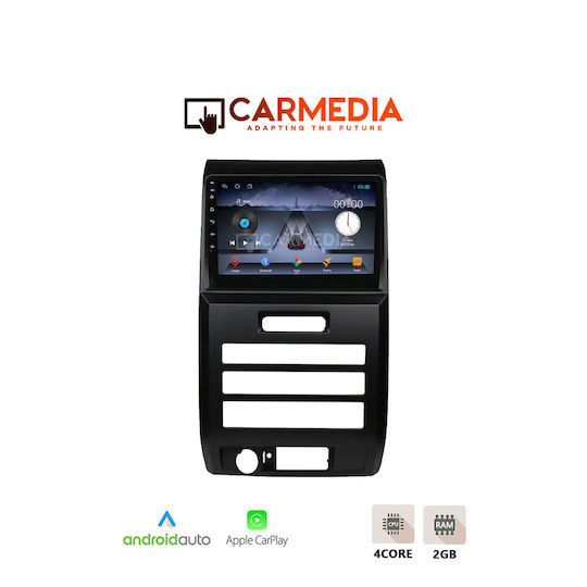 Carmedia Car Audio System for Ford Raptor 2004-2014 with Touch Screen 9 inches Bluetooth USB Wi-Fi GPS Apple CarPlay Android Auto