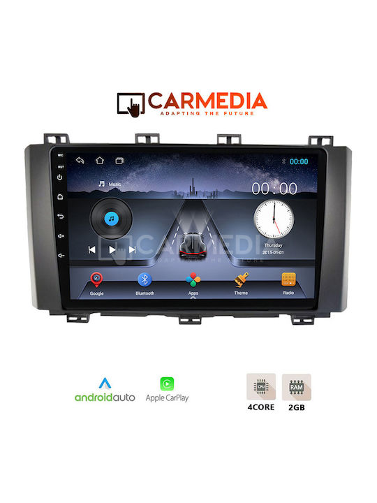 Carmedia Car Audio System for Seat Ateca 2017 (Bluetooth/USB/WiFi/GPS/Apple-Carplay/Android-Auto) with Touch Screen 9"