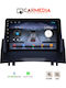 Carmedia Car Audio System for Renault Megane 2002-2008 Bluetooth USB Wi-Fi GPS Apple CarPlay Android Auto with 9 Inch Touch Screen