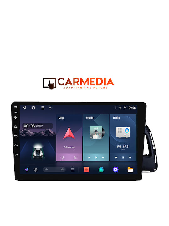 Carmedia Car Audio System for Audi Q5 2010-2018 with Touch Screen 9" Bluetooth USB Wi-Fi GPS Apple CarPlay Android Auto