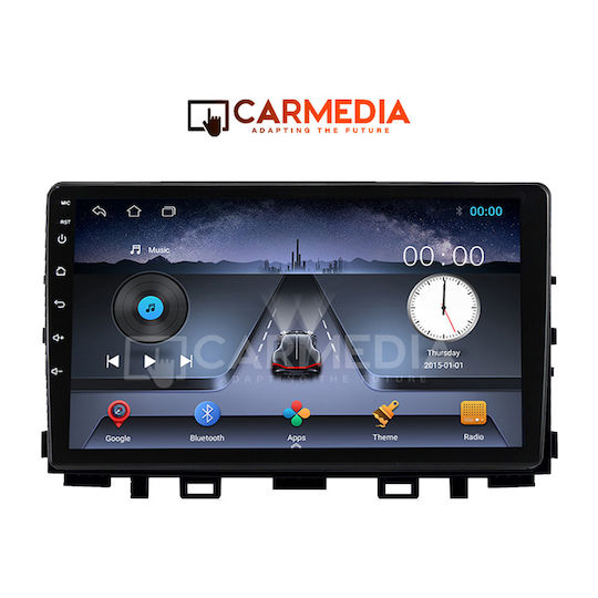 Carmedia Car Audio System for Kia Rio / Stonic 2018 (Bluetooth/USB/WiFi/GPS/Apple-Carplay/Android-Auto) with Touch Screen 9"