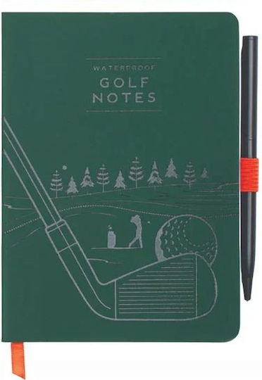 Водоустойчив Бележник Пенал Golf 11.5x16.5 Gentlemen's Hardware