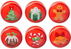 Kikkerland Weihnachtsaccessoires Taples Tasche Clips Set 4 Stück