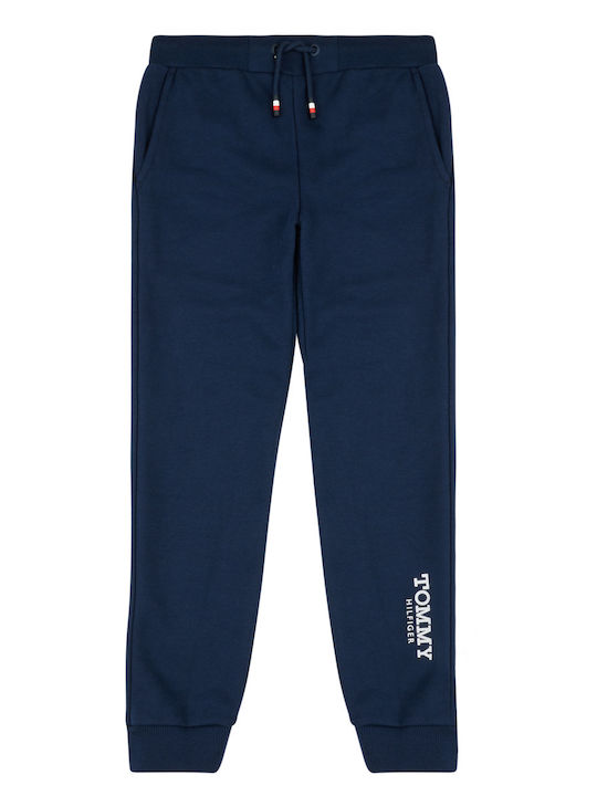 Tommy Hilfiger Kids Sweatpants Navy Blue