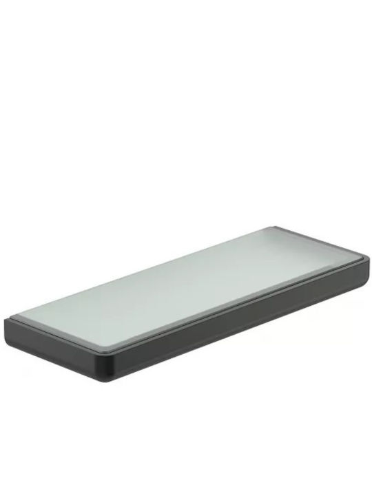 Roca Tempo Montat pe perete Raft Baie Metal Neagră