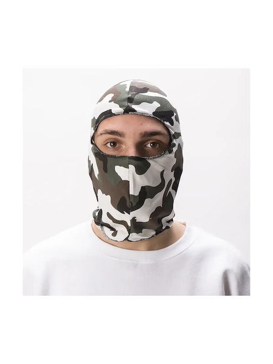Full Face Motorcycle Rider Balaclava Cotton White Color