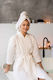 Madi Hotel Piqué Bathrobe Bathrobe Large