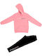 Kids Sweatpants Set Pink
