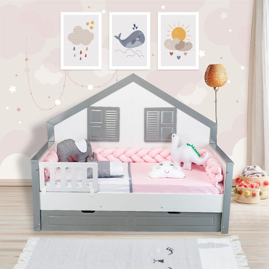 Set Für Krippe Solid Pink 8Stück