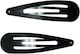 Hair Clip Black Matte 2pcs 7cm Roro