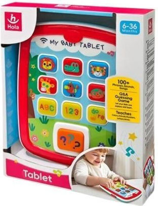 Baby Laptop-Tablet Interactive with Music, Light, and Sounds for 6++ Months