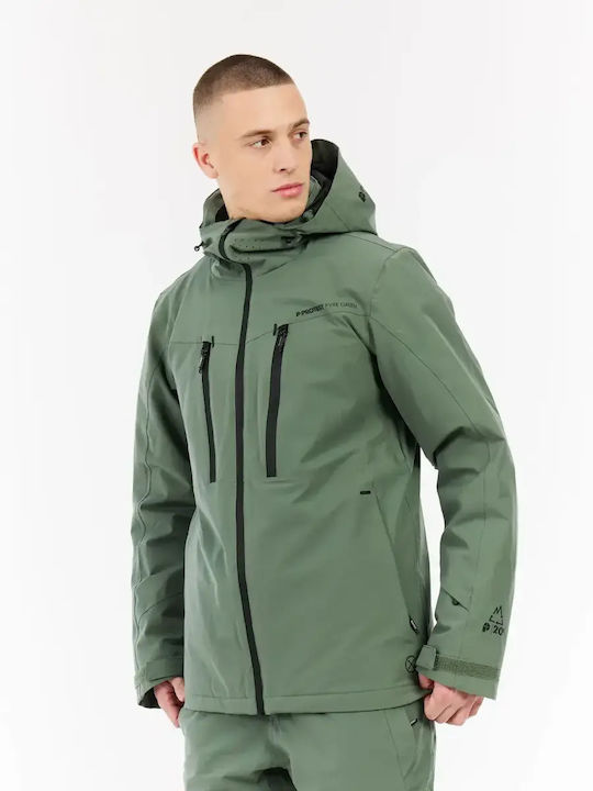 Protest Jacke Wasserdicht Aspen Green